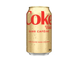 Coca Cola Boisson Gazeuses diète sans caféine