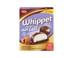 Dare Whippet Biscuits au caramel et guimauve enrobés de chocola...