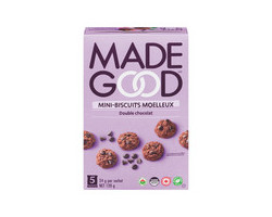 MadeGood Biscuits double chocolat