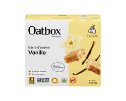Oatbox Barre d'avoine à la vanille