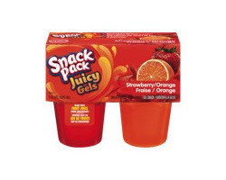 Snack Pack Gelée à la fraise et à l'orange