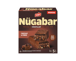 Leclerc Nügabar Barre Granola chocolat et fudge