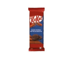 Nestlé Kit Kat Barre de chocolat gaufrée aux miettes de biscuits