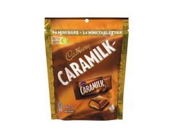 Cadbury Caramilk Chocolat fourré au caramel mini