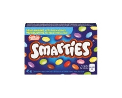Nestlé Smarties Friandises chocolatées en format régulier