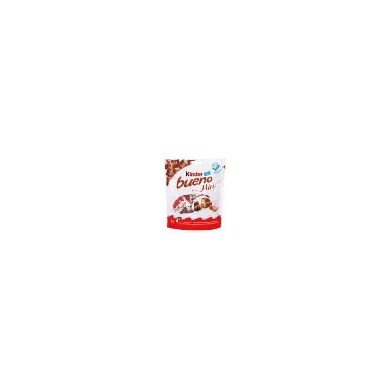 Kinder Bueno Mini Gaufrettes fourrées au lait et noisettes enrobées ...