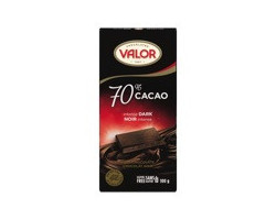Valor Tablette de chocolat noir 70 % de cacao