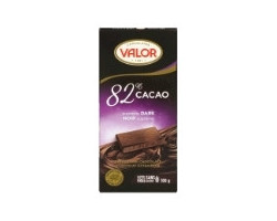 Valor Tablette de chocolat noir 82% de cacao