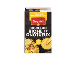 Campbell's Bouillon riche et onctueux poulet herbes