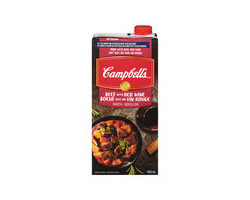 Campbell's Bouillon de boeuf avec vin rouge et moins de sel