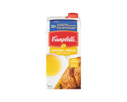 Campbell's Bouillon de poulet prêt à utiliser avec 30% moins ...
