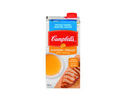 Campbell's Bouillon de poulet prêt à utiliser sans sel
