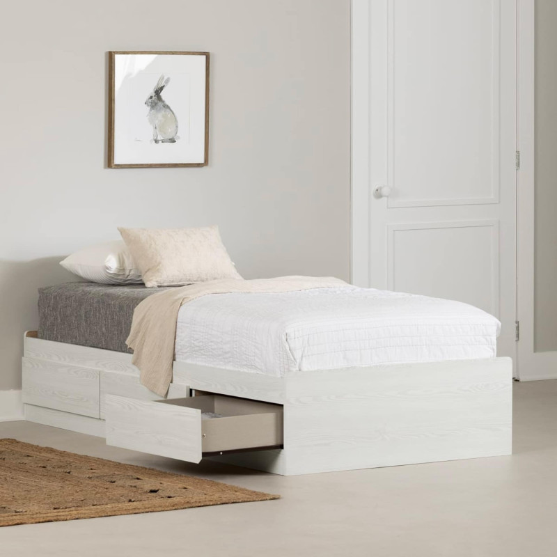 Single Mate Bed - Hazen White Pine