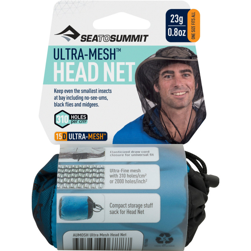 Ultra-fine mesh mosquito net hat