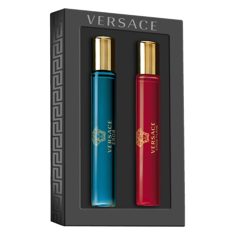 Versace Ensemble duo avec les parfums Eros et Eros Flame