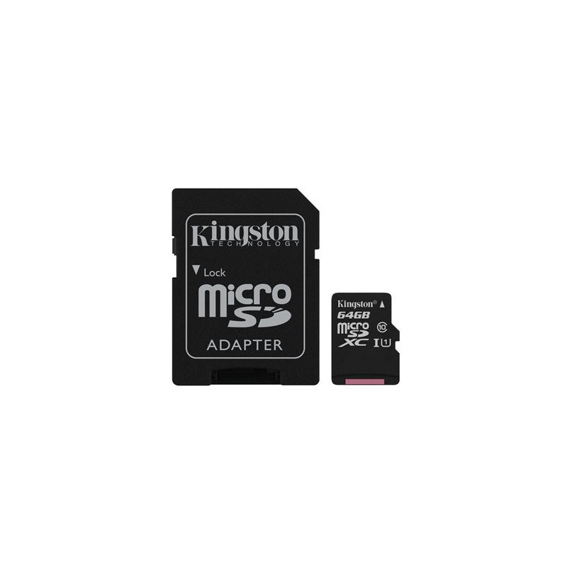 Kingston Carte mémoire Canvas Select MicroSD