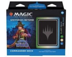 Magic the gathering -  blast from the past - commander deck (anglais) -  universes beyond : dr who