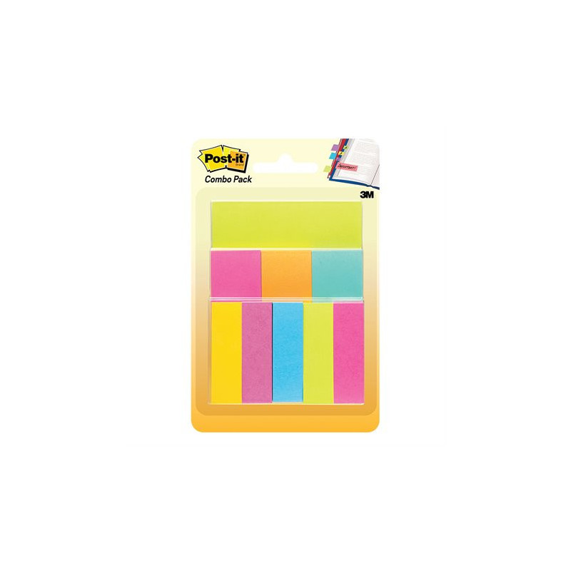 Post-it Ensemble de feuillets et signets Post-it®