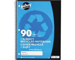 Hilroy Cahier de notes recyclé