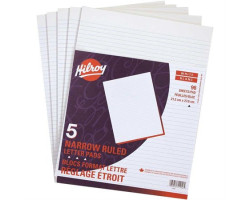 Hilroy Bloc de papier blanc