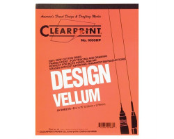 chartpak Bloc de papier vélin Clearprint