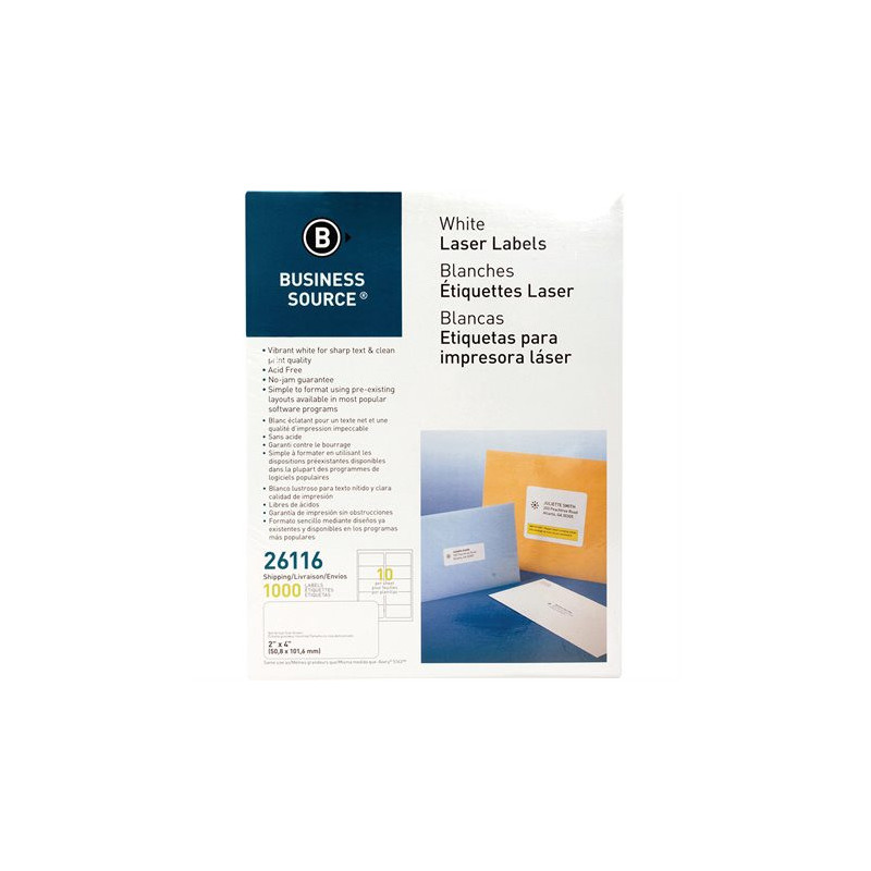 Business Source Étiquettes d’adresse premium