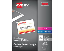 Avery Insertions pour...