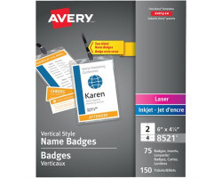 Avery Insignes verticales...