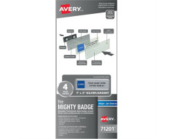 Avery Système de badges professionnels réutilisables pour imprimantes jet d’encre