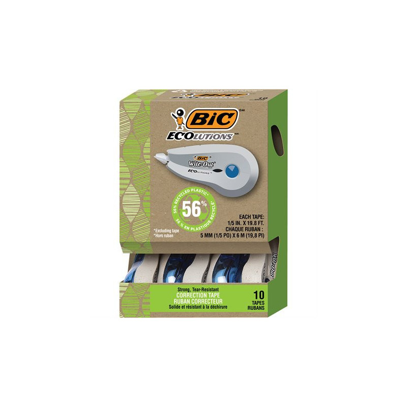 Bic Ruban correcteur mini Wite-out® Ecolution™