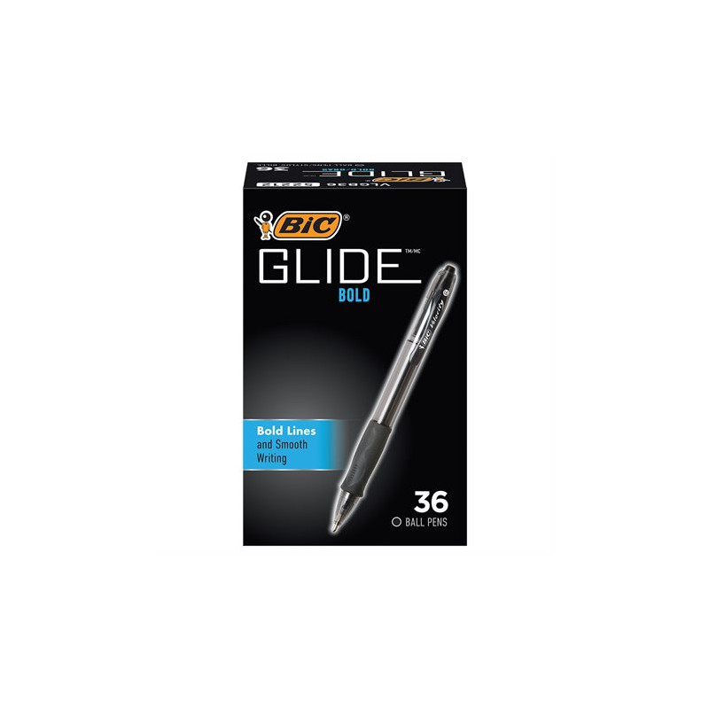 Bic Stylo à bille rétractable Atlantis® Velocity Bold ™