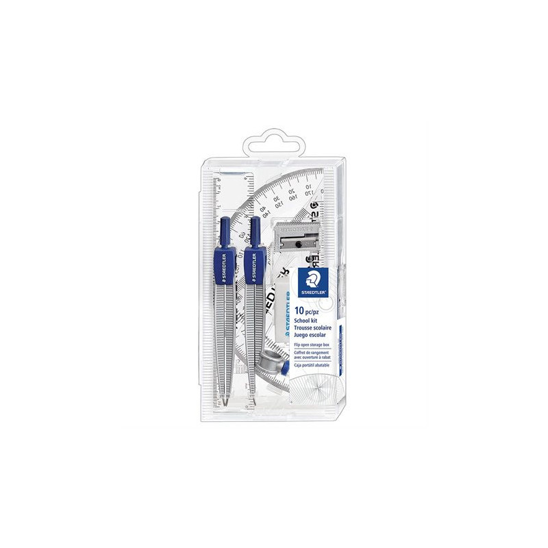 Staedtler Ensemble de géométrie 10 pièces