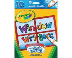 Crayola Marqueurs lavables pour fenêtre