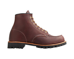 Roughneck Moc Toe Briar Oil Slick Leather Boots - Men's