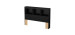 Step One Bookcase Double Headboard - Solid Black