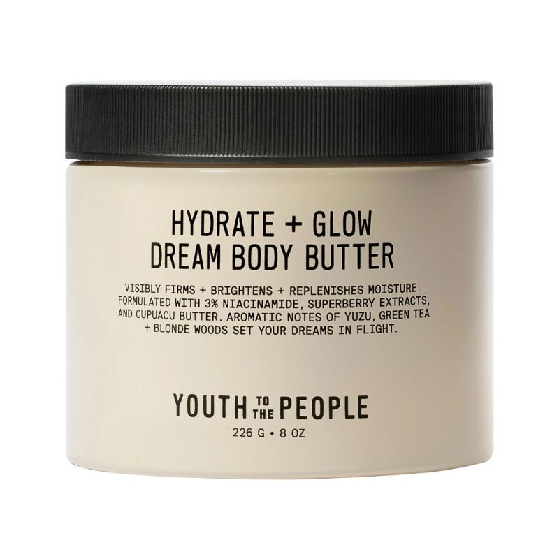 Youth To The People Beurre pour le corps aux surperbaies raffermissantes et éclat Glow Dream avec niacinamide, acide hyaluroniq