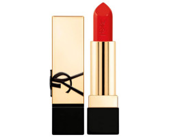 Pur Couture red satin lipstick with ceramides