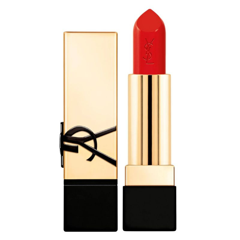 Pur Couture red satin lipstick with ceramides