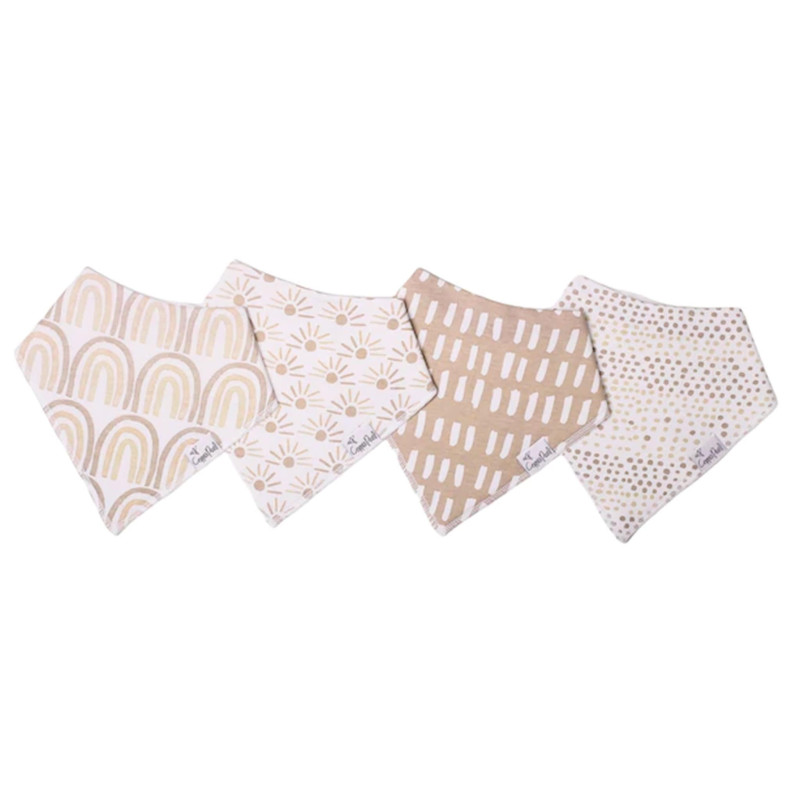 Bibs Pack of 4 - Rainbow Bliss