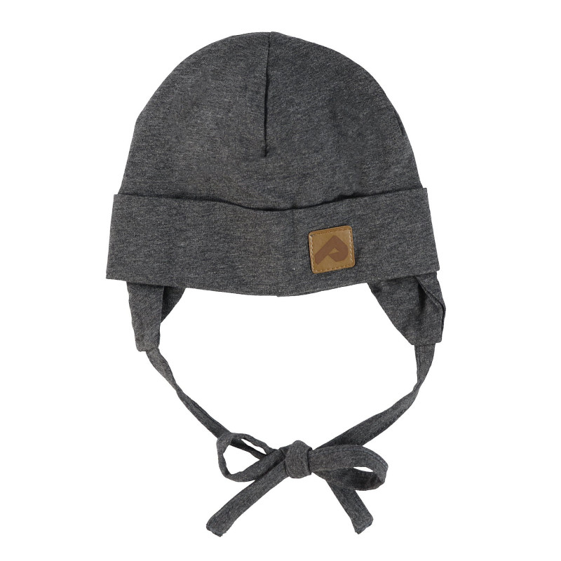 Mid-Season Beanie Charcoal 0-6 months