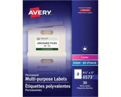 Avery Étiquettes...