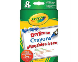 Crayola Crayons de cire effaçables à sec