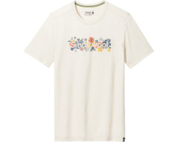 Smartwool T-shirt graphique à manches courtes Floral Meadow - Homme