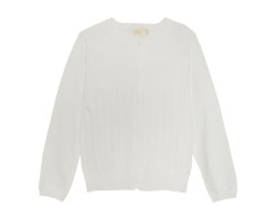 Pointelle cardigan, 2-14 years