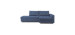 Mark Sectional Sofa Bed (Dark Blue)