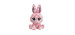 GUND P.Lushes Designer Fashion Pets, Trixie Karrats, lapine en peluche de luxe douce et élégante, rose et violet, 15,2 cm