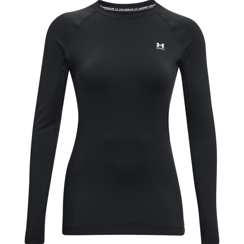 Under Armour Couche de base à col rond ColdGear Authentics - Femme