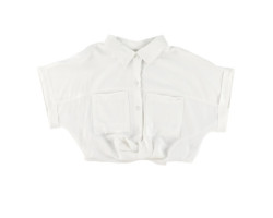 White Bow Blouse 7-16 years