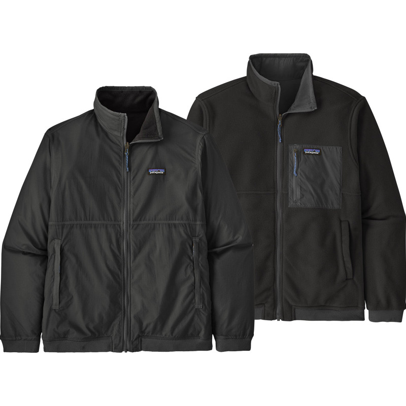 Microdini reversible shell coat - Men