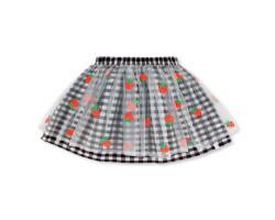 Strawberry Vichy Skirt, 3-6 years